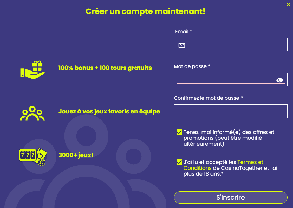 casino together connexion